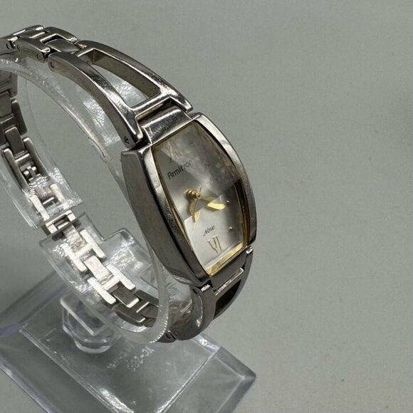 3/$30 Armitron Women’s Watch Silver Tone Faceted Crystal Domed Glass 7" - Picture 4 of 16